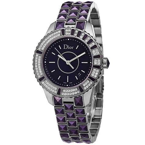 dior christal watch purple|christian dior watch official site.